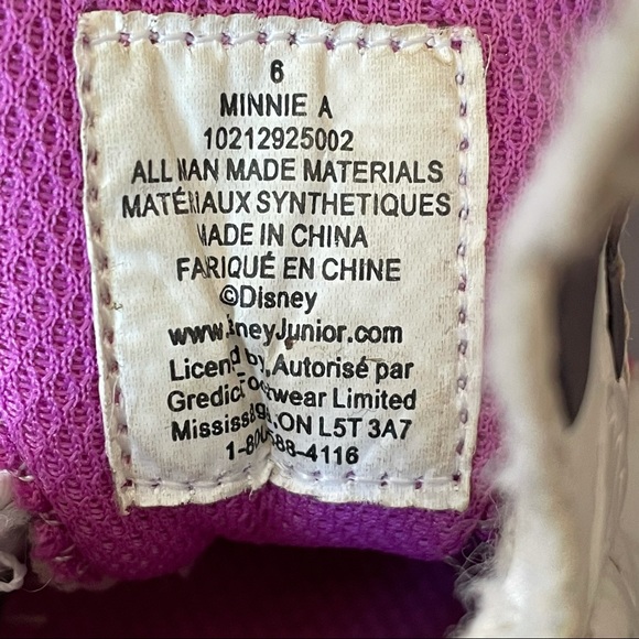 DisneyJunior Minnie Mouse Running Shoes Kids - Picture 7 of 11